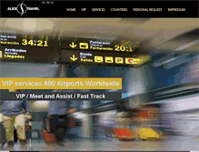 Tablet Screenshot of alice-travel.com